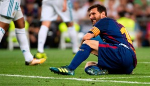 Für Lionel Messi und den FC Barcelona gab es gegen Real Madrid nichts zu holen