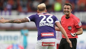 Holzhauser war mit Schiedsrichter Kollegger unzufrieden