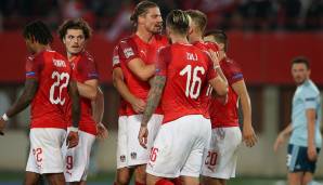 Österreich hat mit dem ersten Sieg die Chance auf den Aufstieg in die Liga A gewahrt. Das ÖFB-Team besiegte Nordirland mit 1:0 (0:0). Kapitän Arnautovic erzielte den Siegestreffer, SPOX benotet die Leistung unserer Kicker.