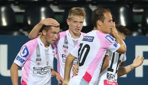 Die FC Juniors OÖ gewinnen mit 8:5 gegen Austria Lustenau