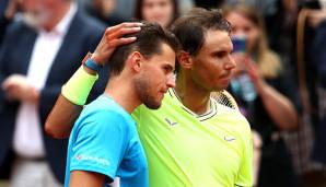 Rafael Nadal entschuldigte sich bei Dominic Thiem.
