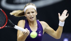 Barbara Haas gibt in ihrem Auftaktspiel in der St.-Petersburg-Qualifikation nur drei Games ab