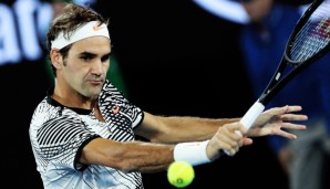 Die Hot Shots von Roger Federer bei den Australian Open 2017