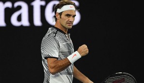 Roger Federer hatte wenig Probleme mit dem Serve&Volley-Spiel von Mischa Zverev
