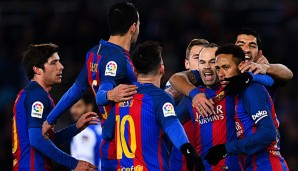 Neymar besorgte das entscheidende 1:0 für den FC Barcelona gegen Real Sociedad