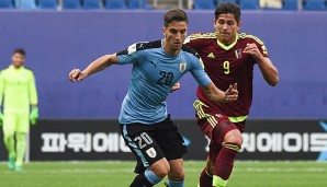 Rodrigo Bentancur spielte diesen Sommer für Uruguay bei der U-20-WM