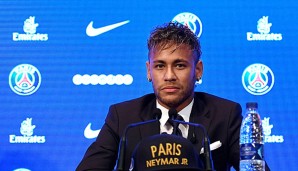Neymar stellt sich bei PSG vor
