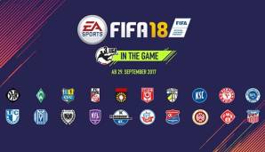 In FIFA 18 wird unter anderem die dritte deutsche Liga spielbar sein