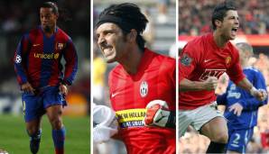 FIFA 08: Gianluigi Buffon (Juventus Turin), Cristiano Ronaldo (Manchester United) und Ronaldinho (FC Barcelona) – Gesamtstärke: 91.