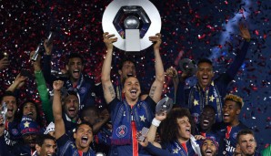 Bemerkenswert: Zlatan gewann mit PSG vier Mal in Folge die französische Meisterschaft und zweimal das Double
