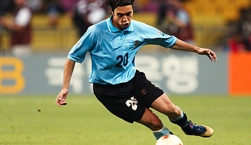 Alvaro Recoba erzielte in 69 Länderspielen 11 Treffer für Uruguay