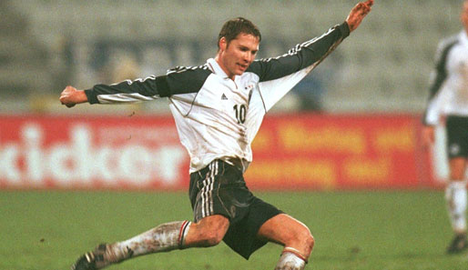 Mittelfeldspieler Andreas Voss lief 2002 einmal für die Auswahl auf. Mittlerweile hat der 13-malige Bundesligaspieler seine Karriere aufgrund einer Knieverletzung beendet