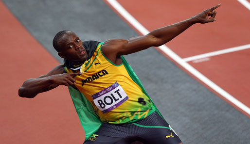 "Lightning Bolt" macht uns den Blitz! Usain Bolt ist und bleibt der schnellste Mann im Universum! Und noch dazu ein absolut abgefahrener Typ