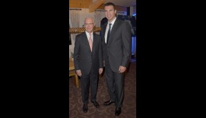 Auch Laureus Botschafter Wladimir Klitschko gratulierte dem Laureus Academy Mitglied herzlich