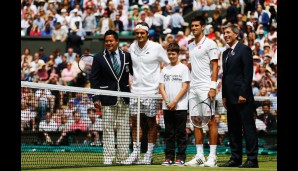 Aber zurück auf den Court! Roger Federer und Novak Djokovic lieferten den Zuschauern ein unfassbares Match