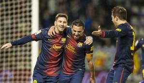 22. Dezember 2012: Real Valladolid - FC Barcelona 1:3 - Eine Saison der Rekorde. Messi macht 91 Treffer in einem Kalenderjahr.