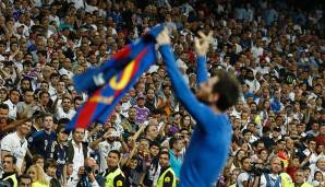 23. April 2017: Real Madrid - FC Barcelona 2:3 - Messi schießt im Clasico gegen Real sein 499. und 500. Karrieretor.