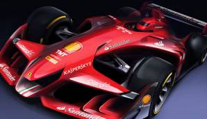 Doch nicht nur McLaren hat sich Gedanken um die Formel 1 der Zukunft gemacht. Auch Ferrari hat schon vor einigen Jahren ein Konzept erstellt. Hier gilt ebenfalls: Protzen, nicht kleckern!