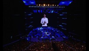 Den "Königspreis" des besten Sportlers sicherte sich Novak Djokovic, den die Zuschauer in überdimensional bestaunen durften