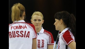 Curling und langweilig? Zumindest die russischen Damen um Alexandra Saitova bieten da ein gutes Gegenargument