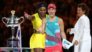 Serena Williams präsentierte sich nach dem Match allerdings auch als erstklassige Verliererin