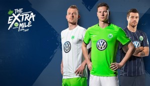 VFL WOLFSBURG: Überraschung! Der VfL Wolfsburg wird auch in der kommenden Saison in grün aufdribbeln. Das dritte Trikot überzeugt mit einem Nadelstreifen-Look