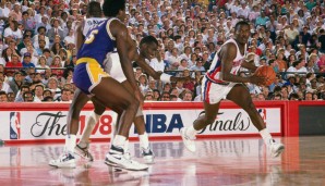 1989: Joe Dumars - Detroit Pistons - 4-0 vs. Lakers