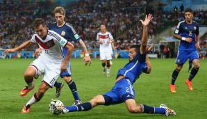 Platz 16: Miroslav Klose traf als DFB-Rekordtorschütze in 137 Partien für die deutsche Auswahl starke 71 Mal.