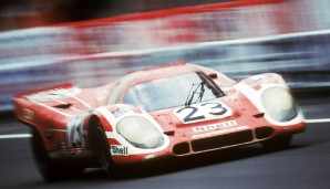 Der legendäre Porsche 917, er gewinnt 1970 erstmals, weil die Zuffenhausener eine Lücke im Motorenreglement nutzen, und wird zum erfolgreichsten Rennwagen des Jahrzehnts