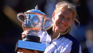 Platz 3.: Steffi Graf (GER) mit 22 Grand-Slam-Titeln (4x Australian Open, 6x French Open, 7x Wimbledon, 5x US Open)