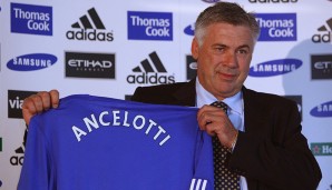 Die Reise ging weiter: Am 1. Juni 2009 wurde Ancelotti als neuer Trainer beim FC Chelsea vorgestellt