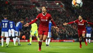 Platz 16 - 84,65 Millionen Euro: Virgil van Dijk im Januar 2018 vom FC Southampton zum FC Liverpool.