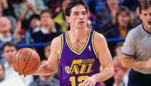 John Stockton (Utah Jazz, 1984-2003): 19 Saisons. Erfolge: 10x All-Star (1989-1997, 2000)