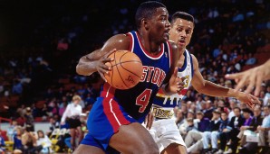 Joe Dumars (Detroit Pistons, 1985-1999): 14 Saisons. Erfolge: 2x NBA-Champion (1989,1990), Finals-MVP (1989), 6x All-Star (1990-1993, 1995, 1997)