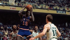 Willis Reed (New York Knicks, 1967-1977): 10 Saisons. Erfolge: 2x NBA-Champion (1970, 1973), 2x Finals-MVP (1970, 1973), MVP 1970, 7x All-Star (1965-1971)
