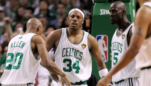 Die Boston Celtics ertradeten sich nach Jahren der Bedeutungslosigkeit Kevin Garnett und Ray Allen. Zusammen mit Paul Pierce und Rajon Rondo gewannen die Celtics bereits 2008 in ihrer ersten gemeinsamen Saison den Titel