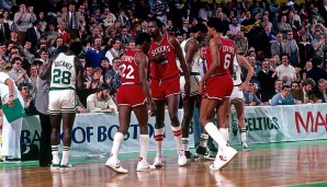 Fo-Fo-Fo war die Ansage von Moses Malone für die Philadelphia 76ers im Jahr 1983. Das Team um Malone, Julius Erving und Andrew Toney verlor in den Playoffs auf dem Weg zum Titel nur ein Spiel