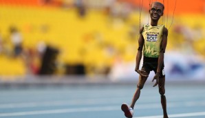 Die absolute Höchstgeschwindigkeit von Usain Bolt ist noch höher: 45 km/h zwischen der 60- und 80-Meter-Marke - auch hier gilt: Schneller war kein Mensch jemals zuvor
