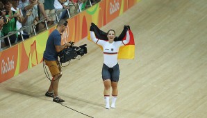 Gold im Bahnrad-Sprint der Frauen: Kristina Vogel