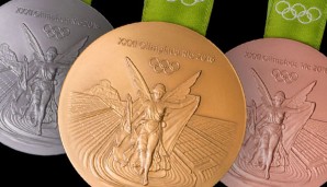 Die Medaillen in Rio: Gold, Silber und Bronze