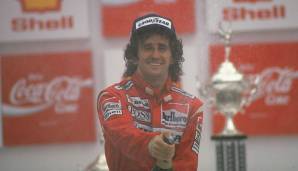 Platz 4, Alain Prost (51 Siege in 199 Rennen): Der ewige Kontrahent von Senna heimste neben vier WM-Titeln auch zahlreiche Siege ein. Damit ist der haarprächtige "Professor" natürlich ganz vorne mit dabei.