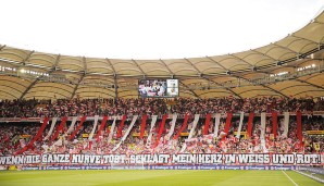Harte Zeiten momentan für die eingefleischten VfB-Anhänger in Liga 2. Schon im Abstiegskampf 2014 zeigte die Cannstätter Kurve, zu was sie fähig ist. Gelingt die Rückkehr ins Oberhaus, ist die nächste Choreo nur eine Frage der Zeit