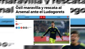 Die Marca spricht vom "Özil-Wunder" als Arsenals Rettung