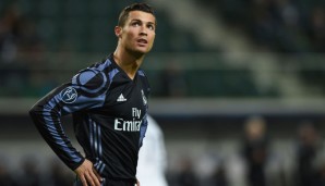 Cristiano Ronaldo schaute ungläubig. "Haben wir wirklich Punkte in WARSCHAU liegen gelassen?"