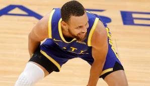 Platz 7: Stephen Curry (Golden State Warriors) - 4x 11 Dreier zwischen 6. Februar und 8. Mai 2021 (vs. Mavericks, Thunder, Celtics, Thunder)