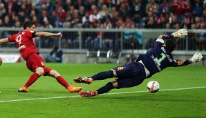 Platz 4: Robert Lewandowski(Notendurchschnitt 2,94; Bayern München). Der Pole hat für den FC Bayern in 16 Spielen zwölf Buden beigesteuert und war an zwei weiteren Treffern beteiligt