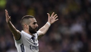 REAL MADRID - BORUSSIA DORTMUND 2:2: Karim Benzema sorgte mit seinem Treffer für die Führung für Real