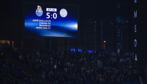 A propos Rückenwind: Mit dem kommt Porto nach dem 5:0 gegen Leicester ohnehin. Bei den letzten sechs Achtelfinal-Teilnahmen kamen die Portugiesen jedoch nur einmal weiter - und schieden dann im Viertelfinale gegen Bayern aus (2015)