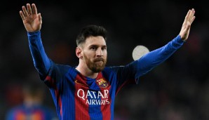Platz 2: Lionel Messi (FC Barcelona) | 78 Mio. Euro (51,2 Mio. Euro Gehalt und Prämien, 26,8 Mio. Euro Werbeeinnahmen)