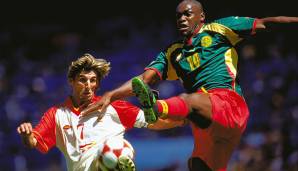 2000: Patrick M'Boma (Cagliari Calcio/FC Parma): Der Kameruner konnte Cagliaris Abstieg trotz seiner Tore nicht verhindern und wechselte nach Parma.